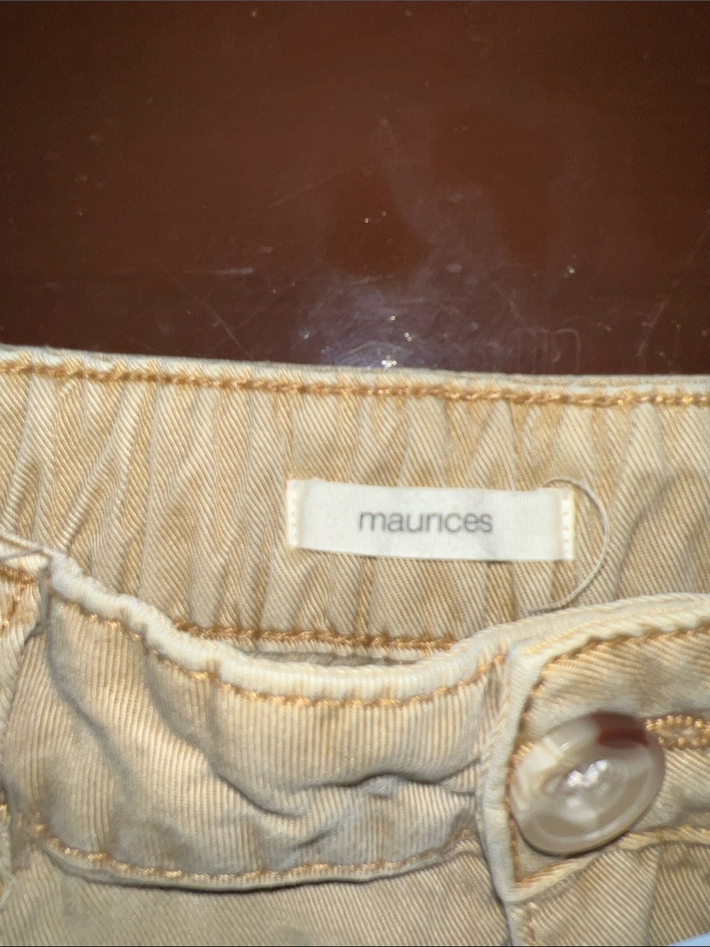 Maurices khaki Cargo Utility Trousers - Picture 12 of 13